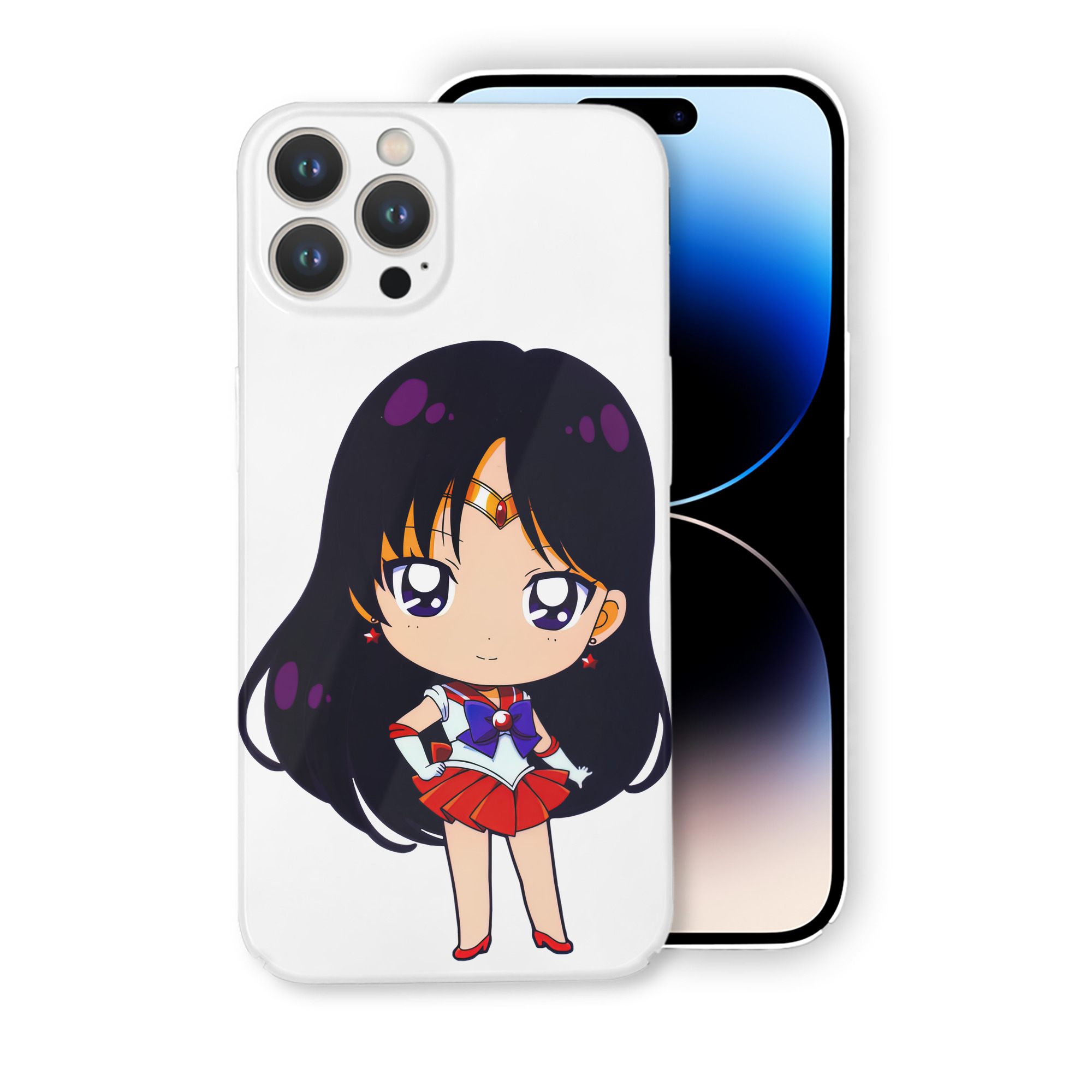（画像用） 美少女戦士セーラームーン 火野レイ ひの レイ Sailor Moon Hino Rei （セーラーマーズ,Sailor Mars） 【iPhone 14シリーズ対応】ハードケース
